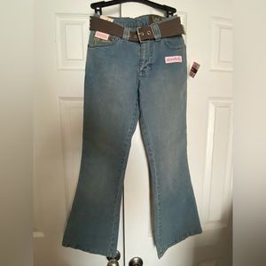 Lee kid jeans with belt ( new with tags)